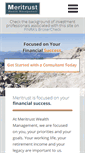 Mobile Screenshot of meritrustwm.com